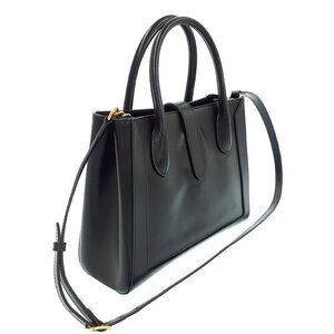 Gucci black Jackie Bag Shoulder Tote 1961 leather